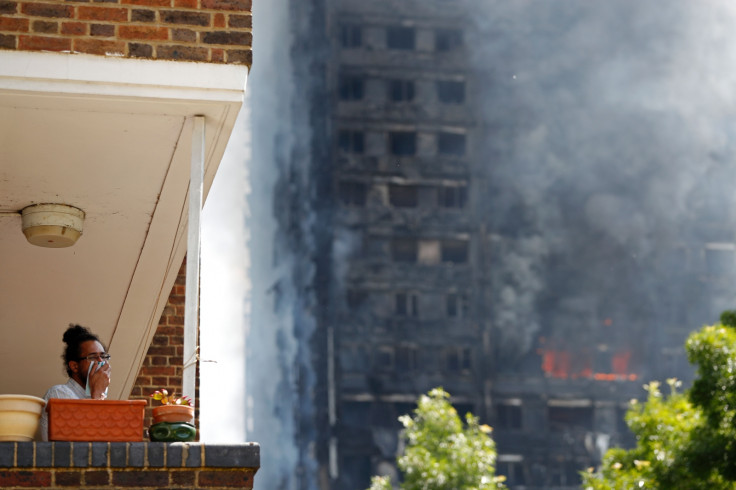 Grenfell Tower fire west London