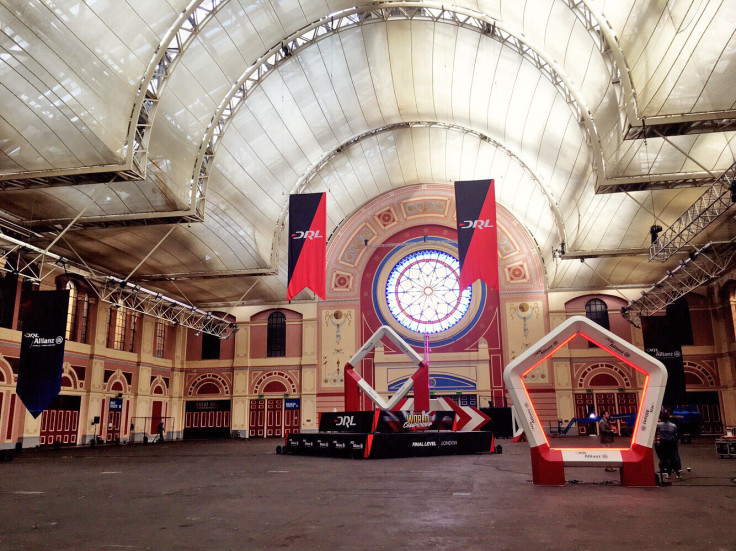 DRL's professional drone race circuit at Alexandra Palace
