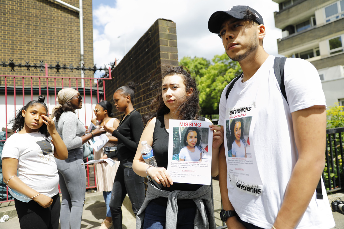 Grenfell Tower fire missing