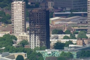 West London Fire: Aerial Shots of Grenfell Tower