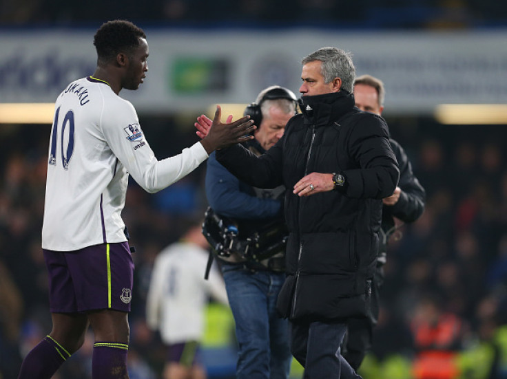 Romelu Lukaku and Jose Mourinho