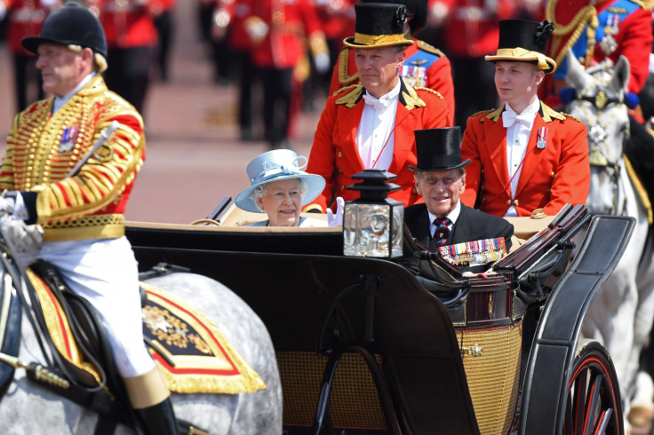 Queen Elizabeth Trooping the Colour