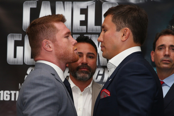 Canelo Alvarez and Gennady Golovkin