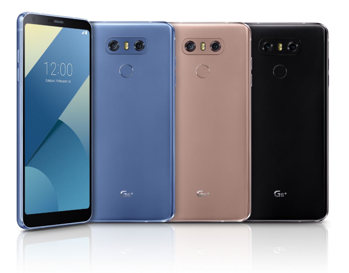 LG unveiled G6+ LG unveiled G6+