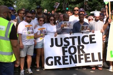 Silent March Through London For Grenfell Tower Fire Victims