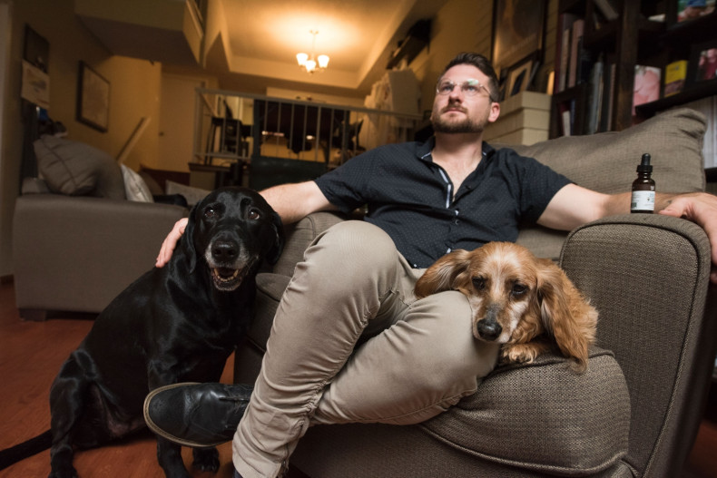 Brett Hartmann and CBD dogs