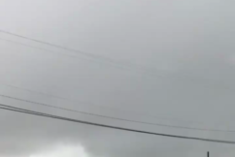 A waterspout filmed off Biloxi, Mississippi