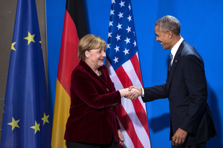 Merkel Obama