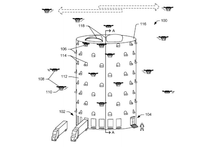 Amazon drone delivery centre