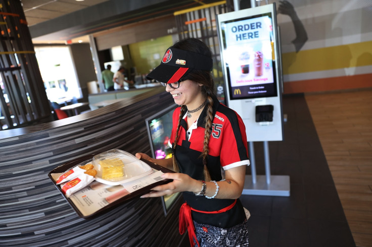 McDonald's robot workers share price