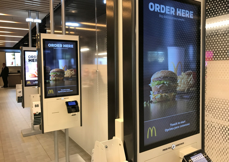 McDonald's robot workers share price