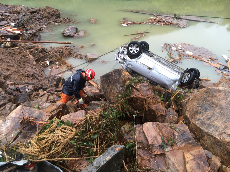 China landslide