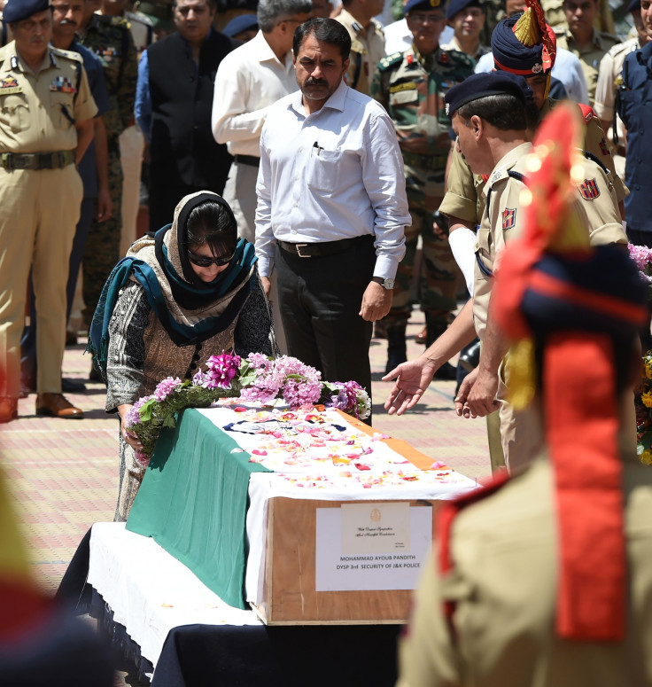 Chief Minister of Jammu and Kashmir state Mehbooba