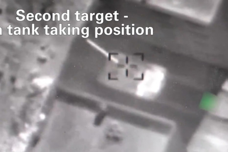 Watch Israeli Air Force Blow Up Syrian Tanks