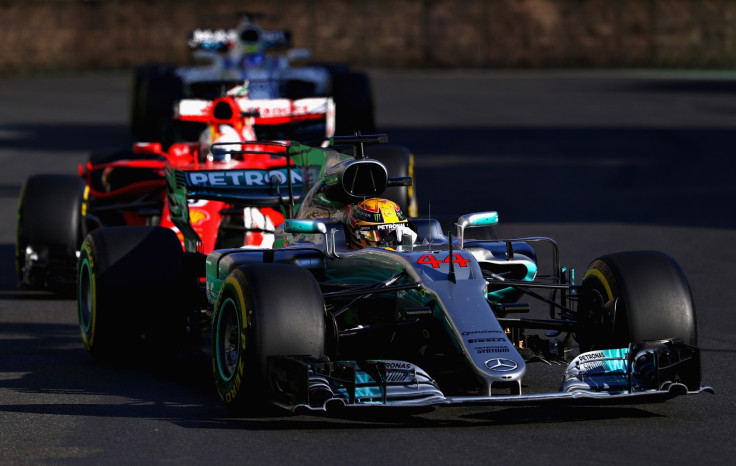 Lewis Hamilton and Sebastian Vettel