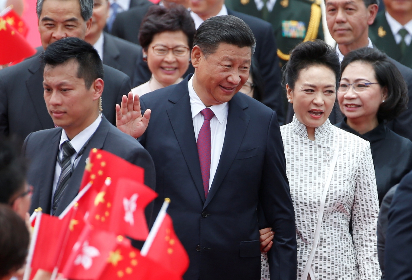 Xi Jinping lands in Hong Kong to cement China's grip on the city-state