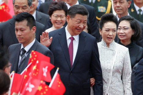 Xi Jinping in Hong Kong