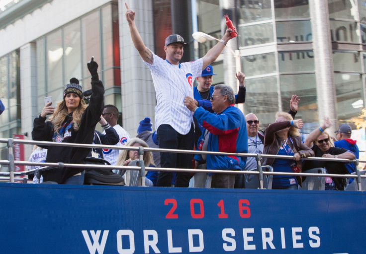 Almora Chicago Cubs Victory Celebration