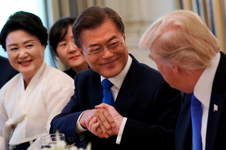 Donald Trump Moon Jae-in