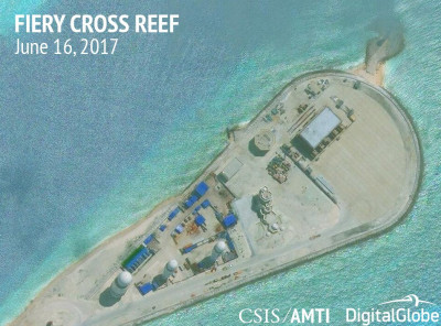 South China Sea militarisation