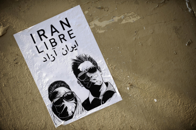 Free Iran poster