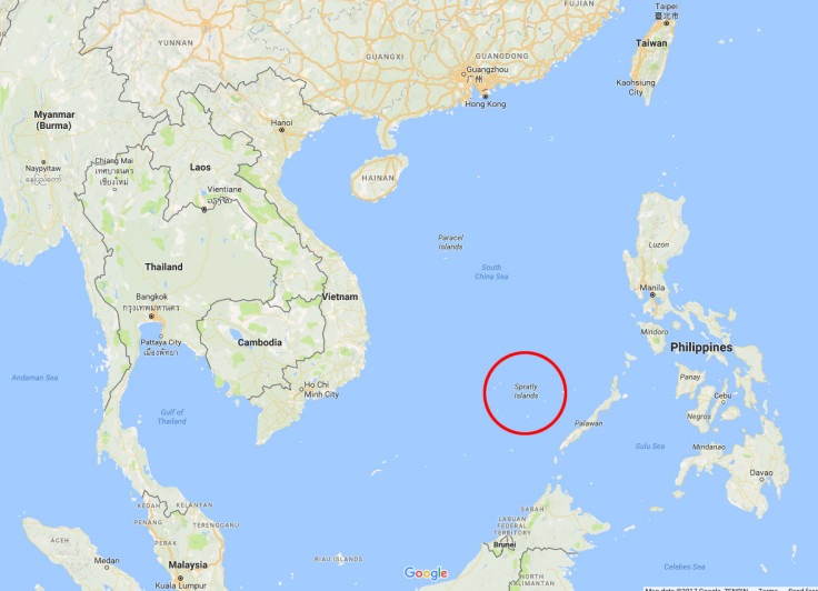 South China Sea Spratly islands