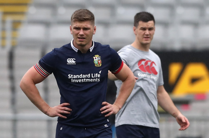 Owen Farrell and Johnny Sexton