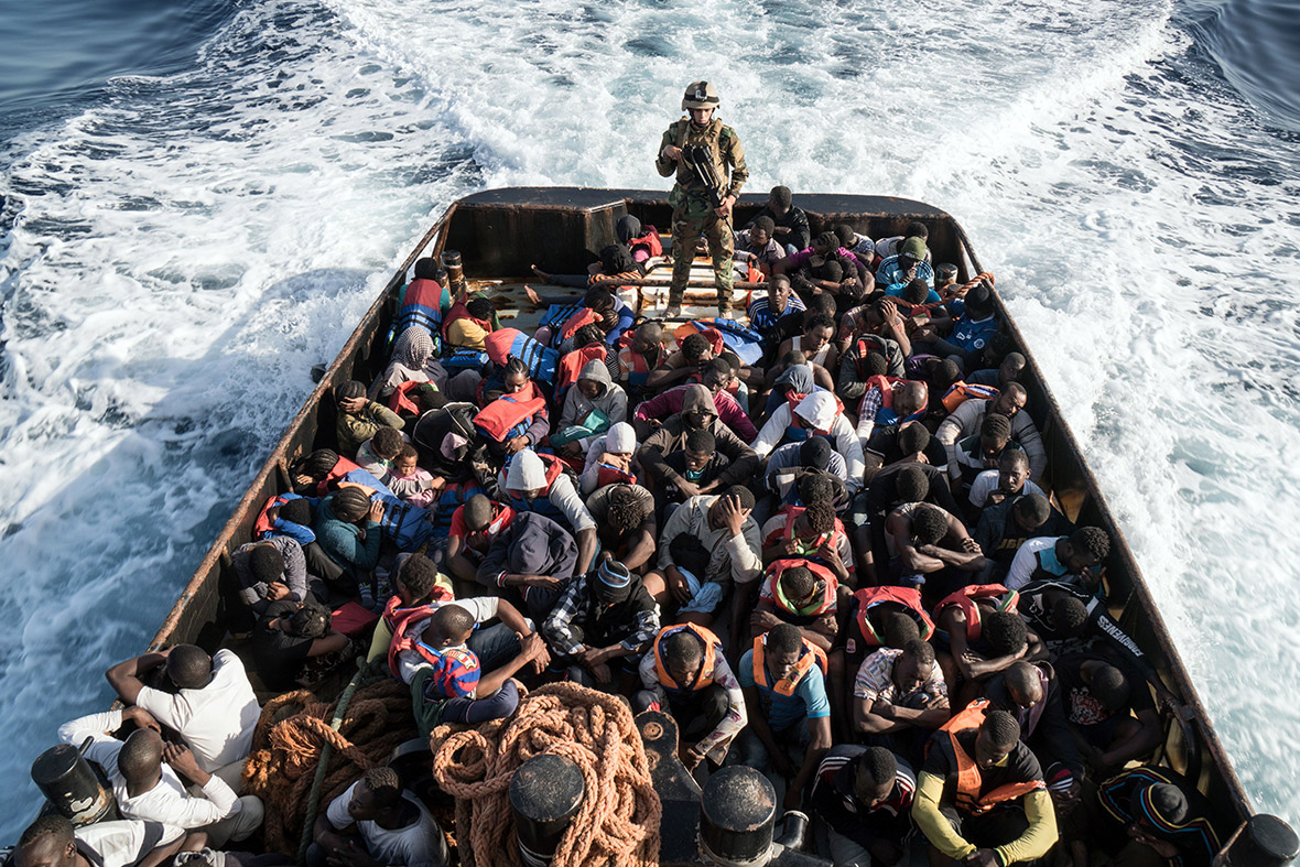 migrants libya rescued