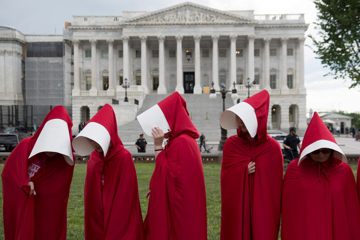 Handmaids Tale protesters Washington