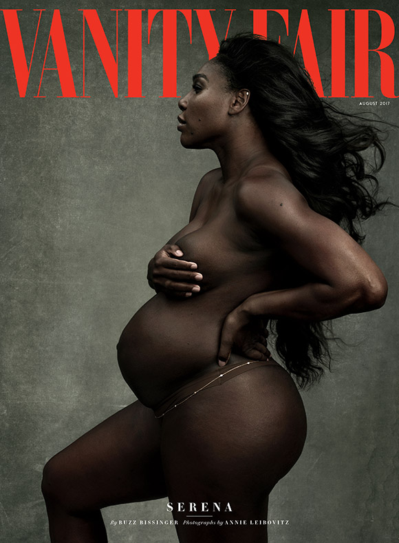 pregnant Serena Williams Vanity Fair cover