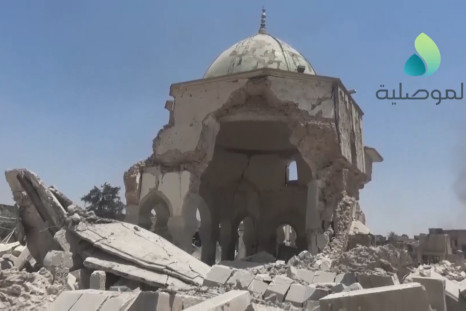 Video Shows Destroyed Al-Nuri Mosque After Its Recapture From ISIS In Mosul