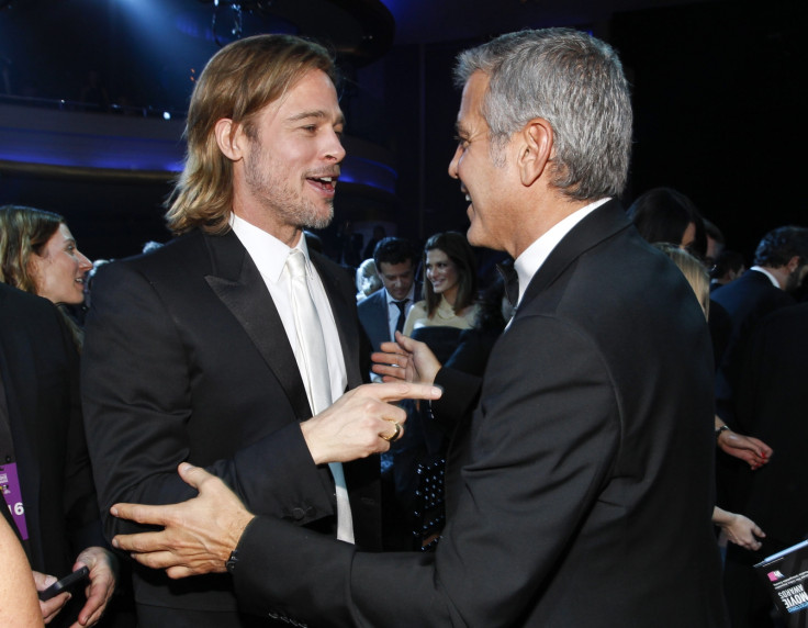 Brad Pitt and George Clooney