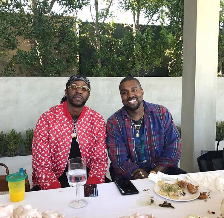 2 Chainz and Kanye West