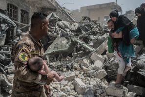 Mosul residents trapped Isis