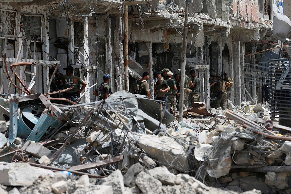 Mosul residents trapped Isis