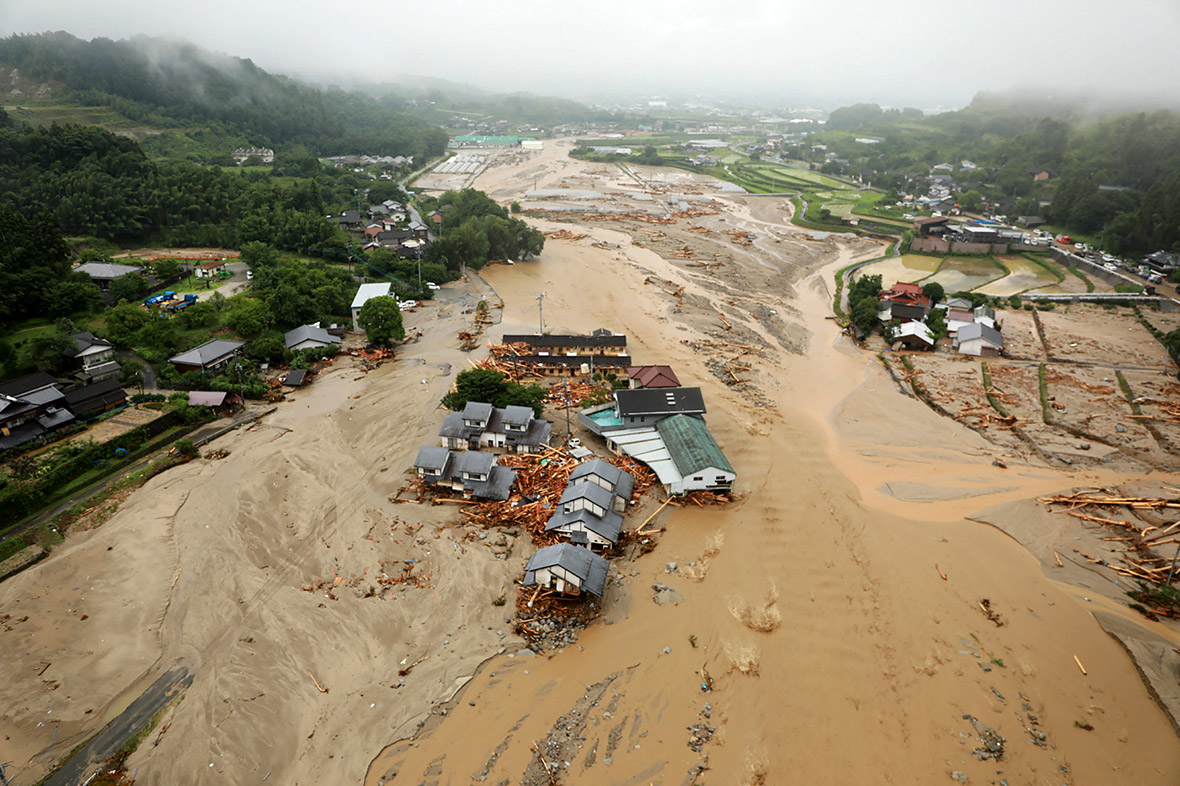 Japan floods landslides rain Japan floods landslides rain