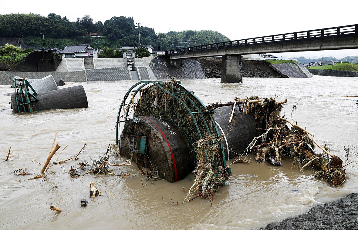 Japan floods landslides rain Japan floods landslides rain