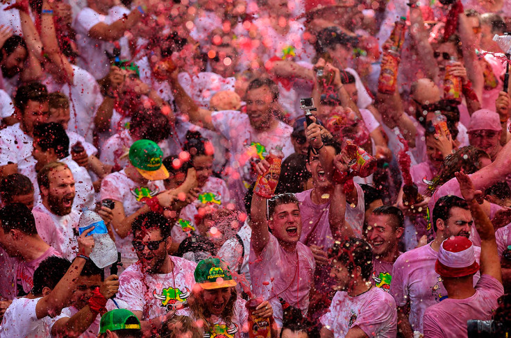 Pamplona 2017 San Fermin Chupinazo