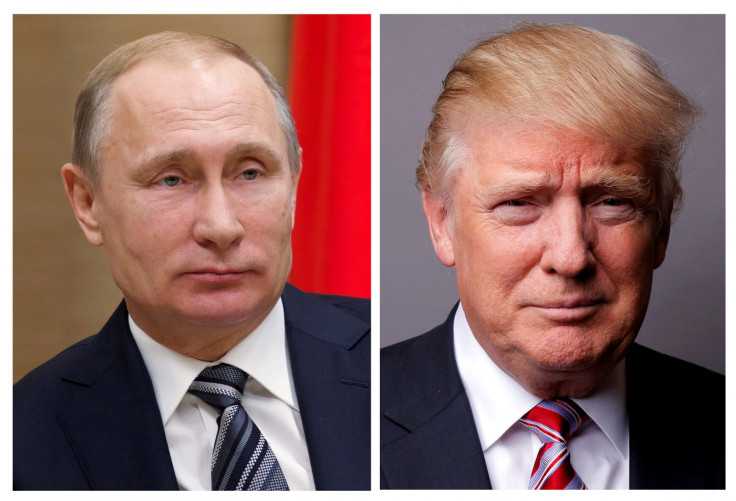 Donald Trump and Vladimir Putin