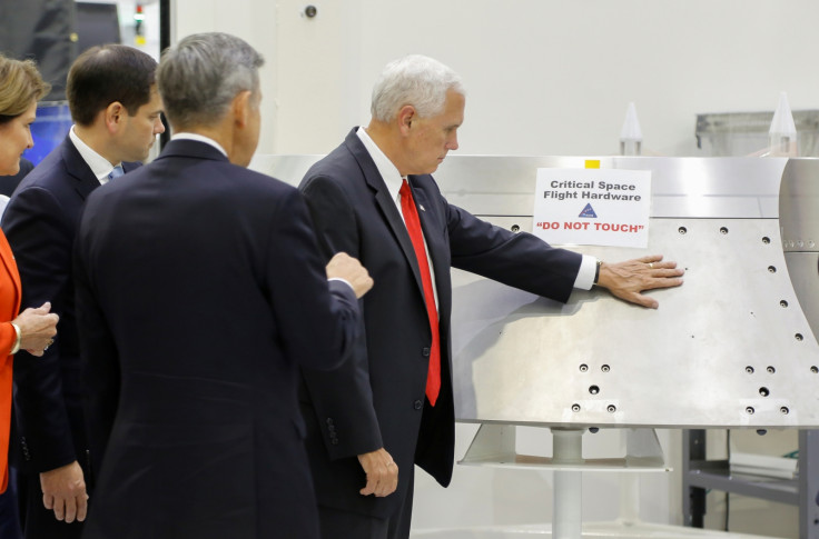 Mike Pence Kennedy Space Centre