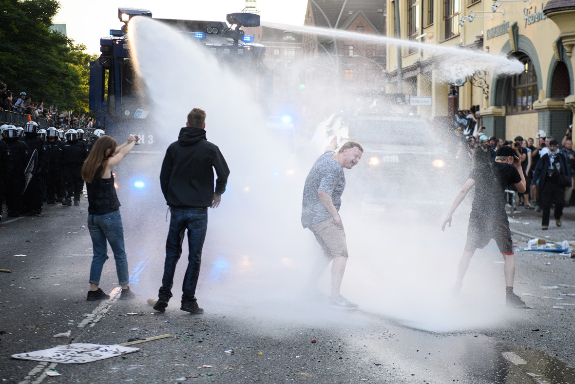 G20 protests Hamburg Welcome to Hell