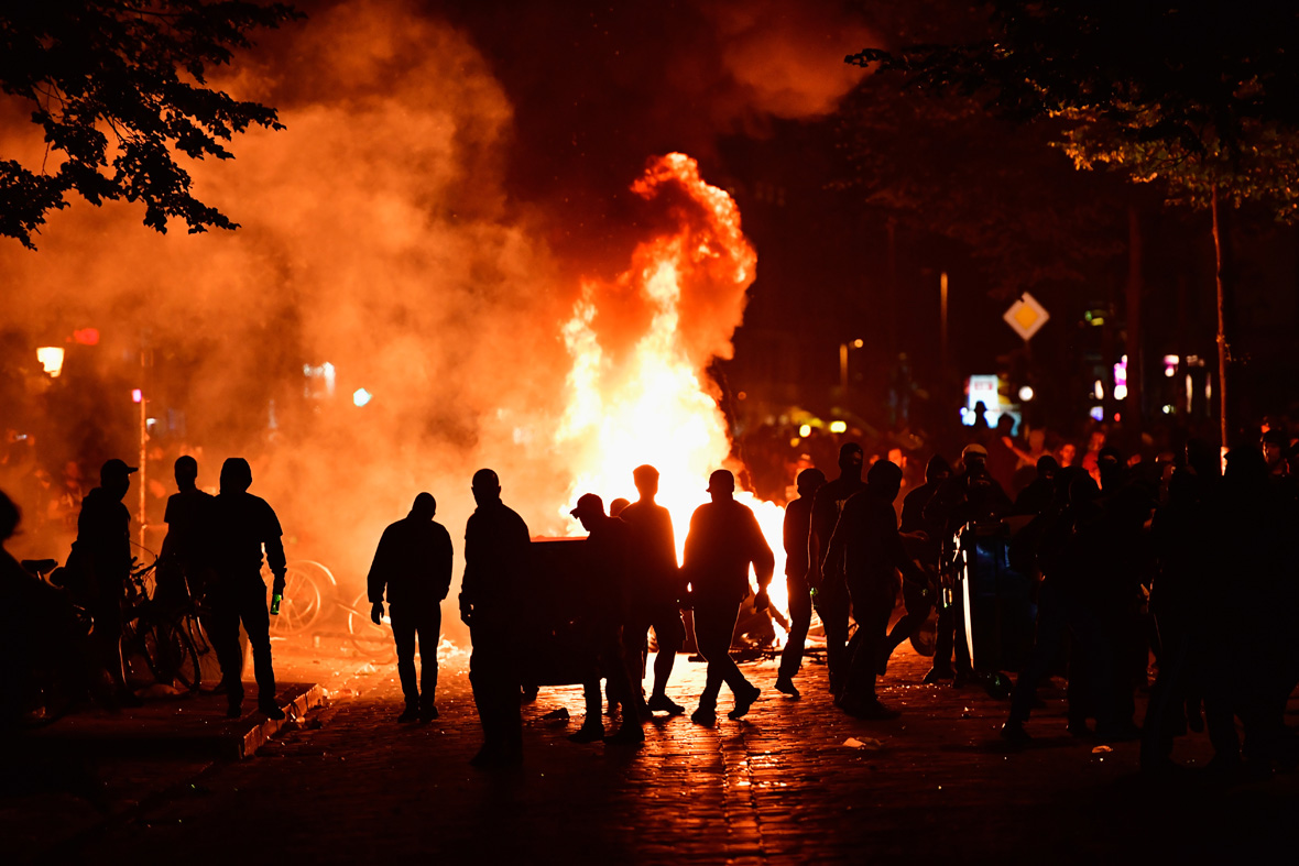 G20 protests Hamburg Welcome to Hell