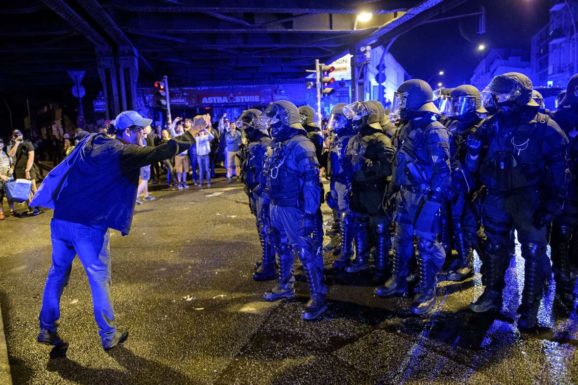 G20 protests Hamburg Welcome to Hell