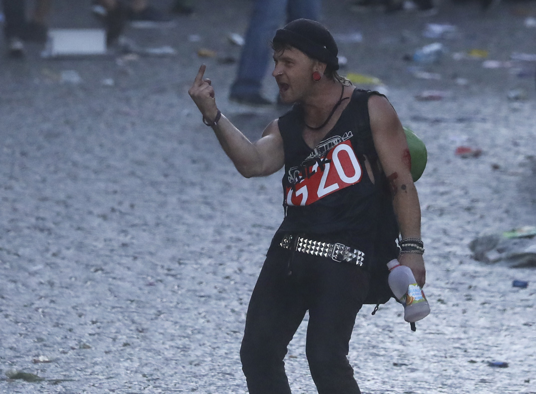 G20 protests Hamburg Welcome to Hell