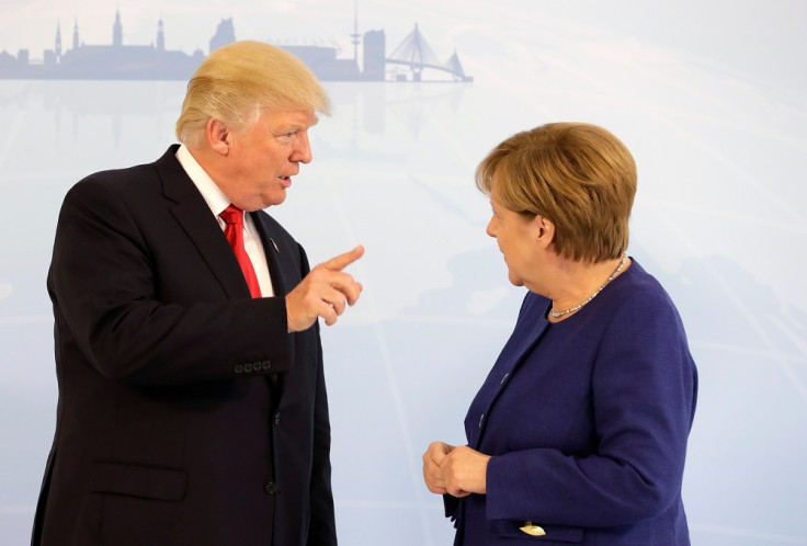 Trump Merkel