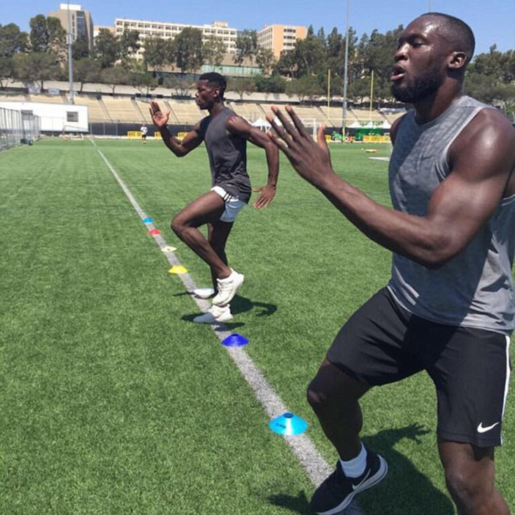 Romelu Lukaku and Paul Pogba