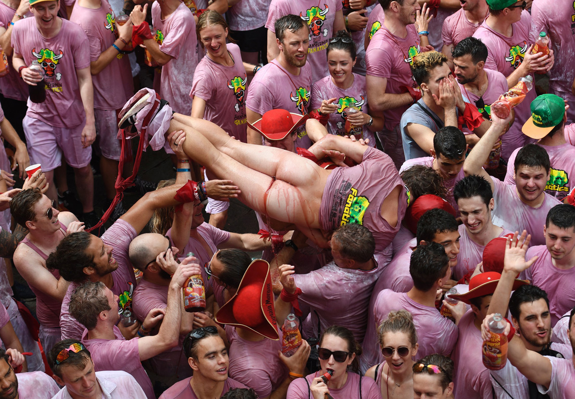 San Fermin festival in Pamplona