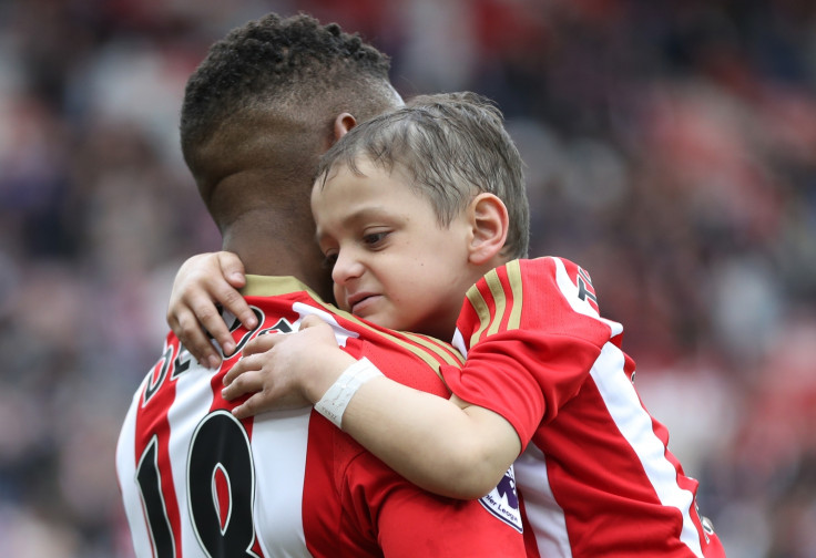  Jermain Defoe and Bradley Lowery 