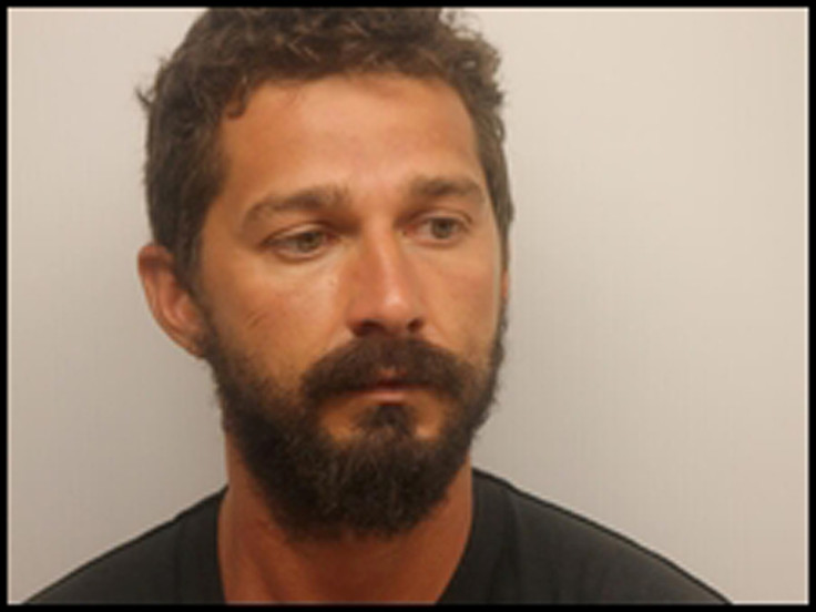 Shia LeBeouf mugshot