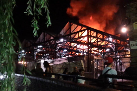 Huge Blaze Engulfs Camden Market in London
